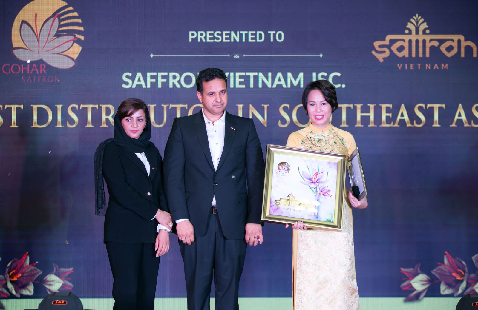 Participating in the Celebration of the 2-year Anniversary of the establishment of Saffron Vietnam Joint Stock Company (Our exclusive agent in Vietnam)